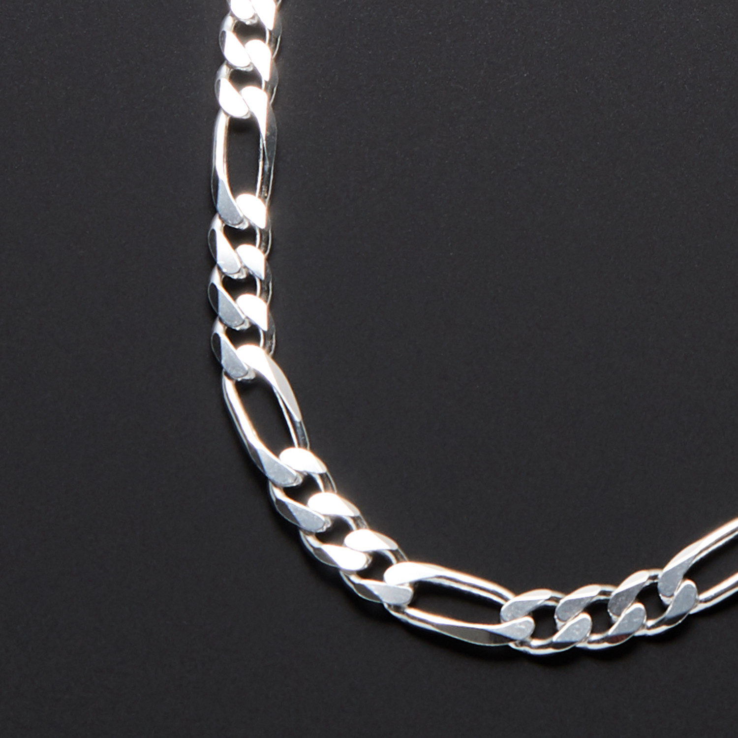 Figaro Chain (24in, 4mm) - Moon Wolf Jewelry - Touch of Modern