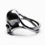 Silver Skull Ring (Size: 10)