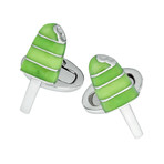 Popsicle Cufflinks // Green
