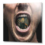 The Scream // Aluminum Print (16"W x 16"H x .45"D)