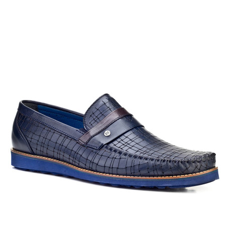 Lombard Loafer Shoes // Navy (Euro: 39)