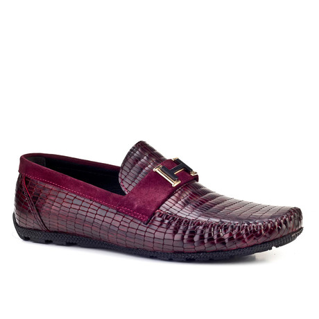 Vista Loafer Shoes // Burgundy (Euro: 39)