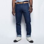 Italian Selvedge Denim Jeans // Indigo (31WX34L)