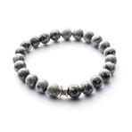 Basic Collection Bracelet // Grey // 8mm (XXS)