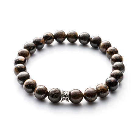 Basic Collection Bracelet // Brown // 8mm (XXS)