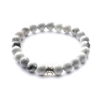 Basic Collection Bracelet // White // 8mm (XXS)