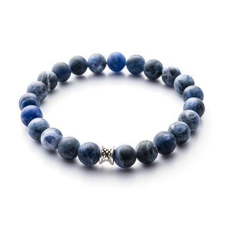 Basic Collection Bracelet // Matte Blue // 8mm (XXS)