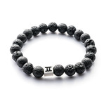 Classic Collection Bracelet // Black Lava // 8mm (S)