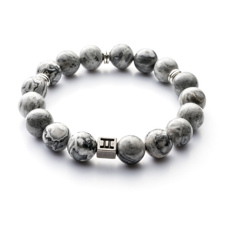 Special Collection Bracelet // Urban Grey // 10mm (S)