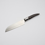 Laguiole Expression // 7" Santoku Knife (Pakkawood Handle)