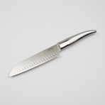 Laguiole Expression Metal Santoku Knife // 7 "