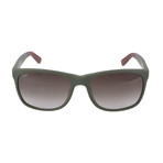Men's TO0191 Sunglasses // Matte Dark Green
