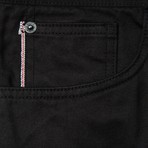 Gilet 5 Pocket Pant // Black Selvedge (S)