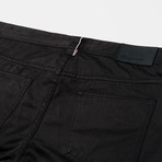 Gilet 5 Pocket Pant // Black Selvedge (XL)