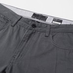 Gilet 5 Pocket Pant // Grey Selvedge (S)