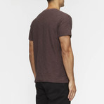 Redondo Short Sleeve Shirt // Lunar Purple +  Faded Purple Stripe (XL)