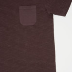 Redondo Short Sleeve Shirt // Lunar Purple +  Faded Purple Stripe (XL)