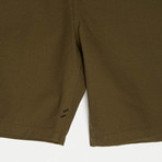 Collins Walk Shorts // Fatigue Green (XL)