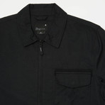 Hale Long Sleeve Overshirt // Black (L)