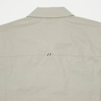 Hale Long Sleeve Overshirt // Willow Grey (L)