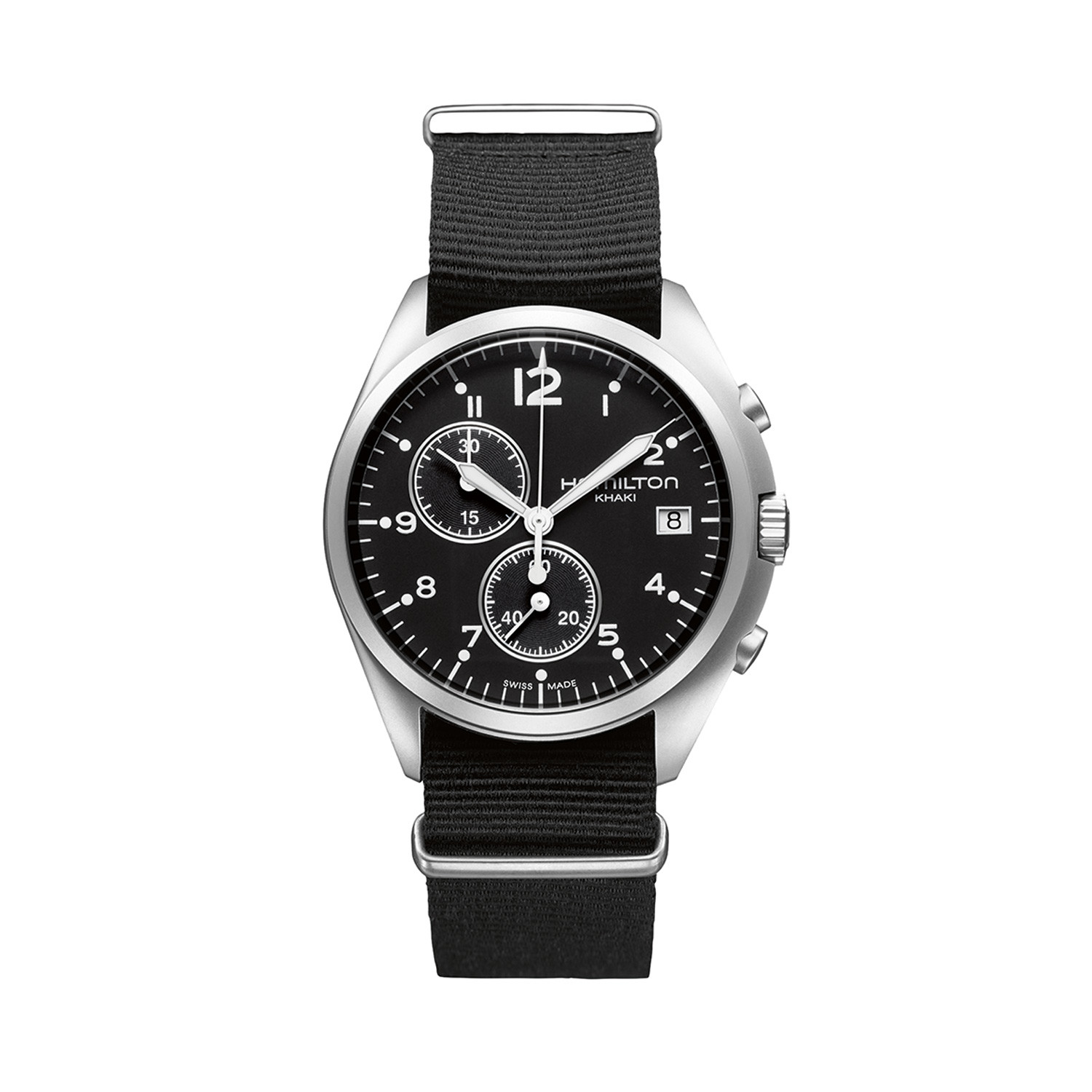 Hamilton Khaki Pilot Pioneer Chronograph Quartz ...