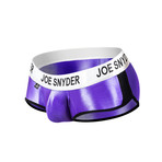 Joe Snyder Activewear Mini Shorty // Purple (M)