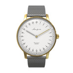 Akerfalk First Season Quartz // AK.001.GO.WH.SIMI.001