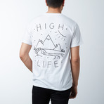 High Life T-Shirt // White (L)
