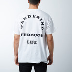 Life Wanderer Pocket T-Shirt // White (S)