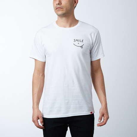 Smile Eyes T-Shirt // White (XS)