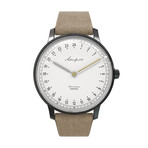Akerfalk First Season Quartz // AK.001.BL.WH.BRMO.001