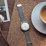 Akerfalk First Season Quartz // AK.001.SI.WH.SIMI.001