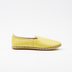 Classic Leather Espadrilles // Taxi Yellow (US: 7.5)