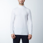 Turtle Neck Dry Edition Tee // White (L)