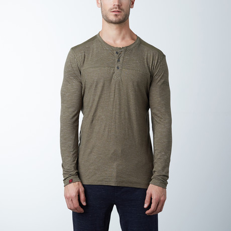 Jersery Placquet Tee // Army (S)