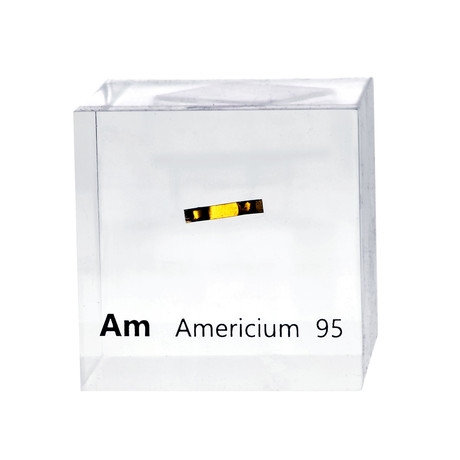 Lucite Cube // Americium