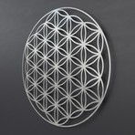 Flower of Life 3D Metal Wall Art