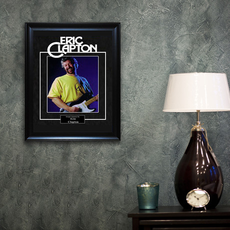 Eric Clapton Signed Artist Series // Yellow Shirt