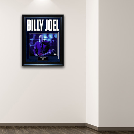Billy Joel Signed Artist Series // Onstage