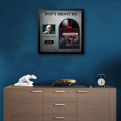 Elton John Signed Album // Don’t Shoot Me