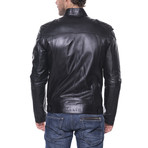 Flagstick Leather Jacket // Black (S)