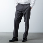 Superfine Merino Wool Fitted Trouser // Light Brown (US: 44R)