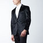 Peak Lapel Slim Fit Lux Tuxedo // Black (US: 36R)