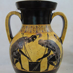 Black Figured Amphora // Achilles + Ajax