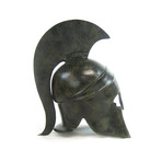Athenian Hoplite Full Size Helmet (Includes Marble Helmet Stand)