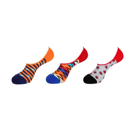 No Show Socks // Bright Creatures // 3-Pack