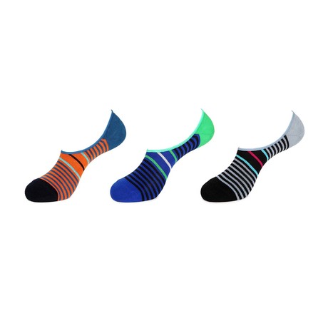 No Show Socks // Opposites Attract // 3-Pack