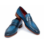 Penny Loafer // Blue + Turquoise (Euro: 40)
