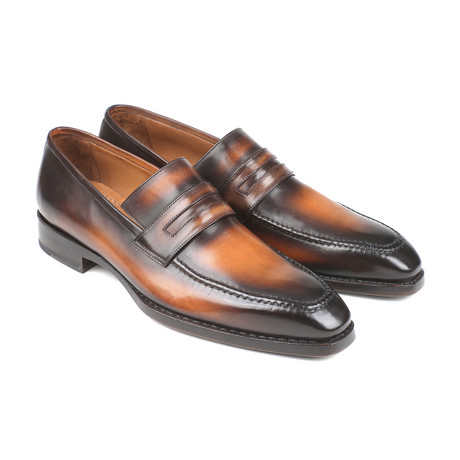 Burnished Welted Loafers // Brown (Euro: 38)