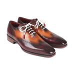 Wing-Tip Oxfords // Bordeaux + Camel (Euro: 46)